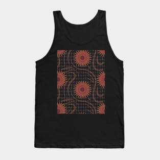 Complex Star and Polka Dots Tank Top